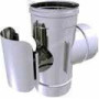 RACCORDO A TI CON ISPEZIONE ANTISCOPPIO IN ACCIAIO INOX 316 PER MODULO MONOPARETE