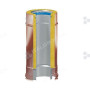 TUBO COIBENTATO FUMI ESTERNO RAME INTERNO INOX 316 DA CM50 Ø80-100-130-150-180-200-250-300-350 mm