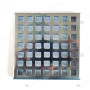 GRIGLIA CALPESTABILE 10X10CM INOX SP.1MM