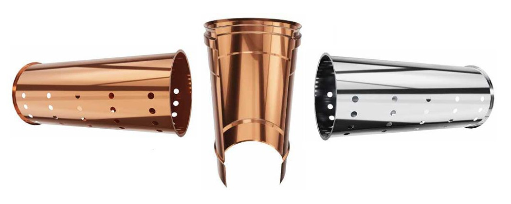 Canali di Aerazione microforate, Condotte e Raccordi Cuproinox Inox