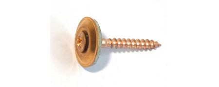 Vite Inox A2 Ramata con Rondella Rame e Guarniz. 