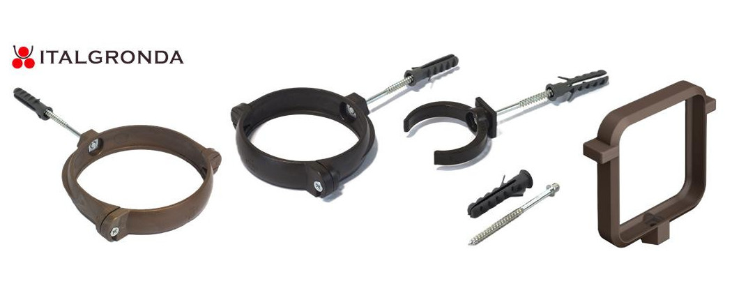 Fermatubo collari per tubi in Pvc