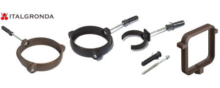 Fermatubo collari per tubi in Pvc