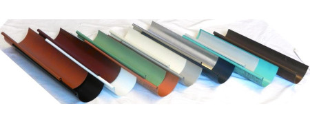 Gronda Semitonda ALLUMINIO COLORATO SU RICHIESTA