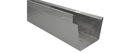Gronda a Cassetta con Scalino INOX SU RICHIESTA