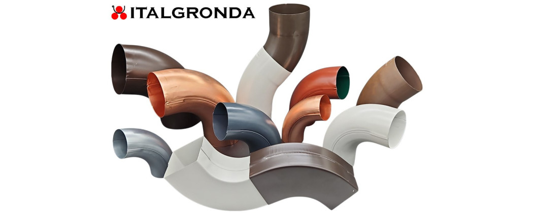 Gomiti Standard e Elettrosaldati per Pluviali in Rame, Inox Alluminio