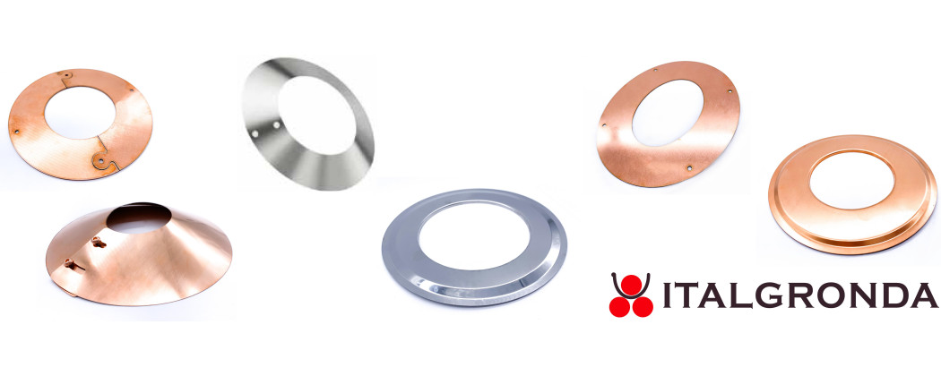 Rosoni borchie di abbellimento per Tubi inox e Rame Eurostar MP