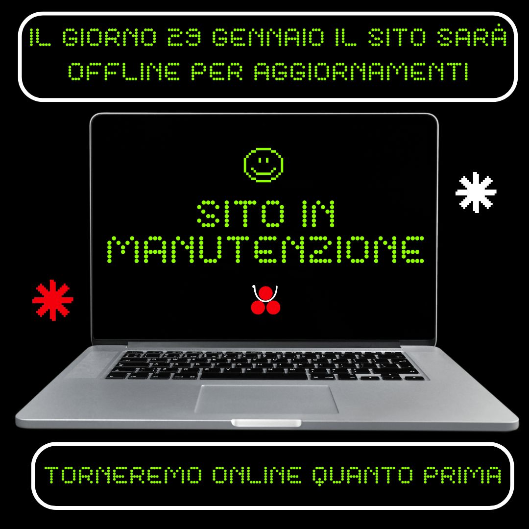 Sito in manutenzione