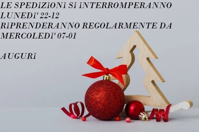 BUON NATALE E FELICE ANNO NUOVO